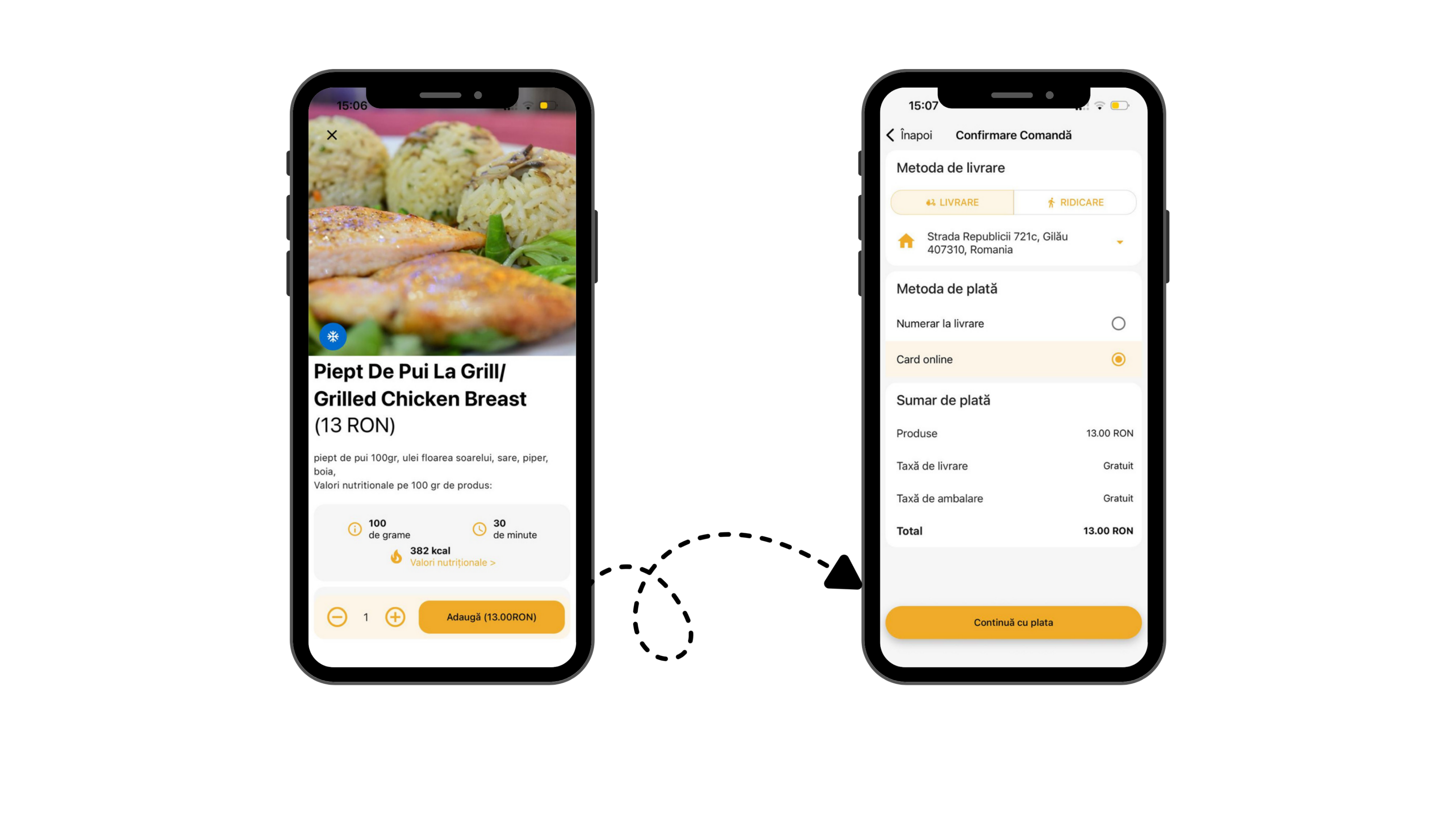 Clienții comandă ușor